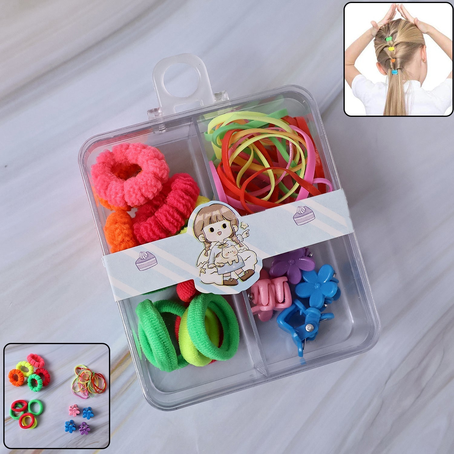 Hair Bands & Clips Set for Girls Hair Bands & Clips Set for Girls